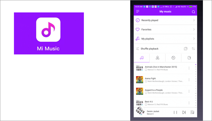 aplicación de descarga de música para Android