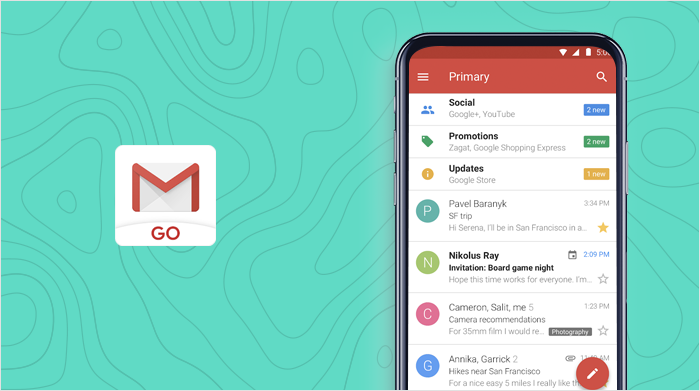 Google lanzó oficialmente Gmail